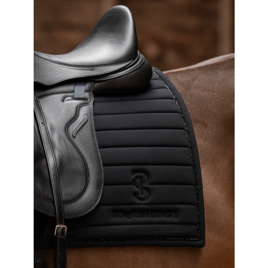 Saddle Pad PSOS Stripe Jump Black - Image 6