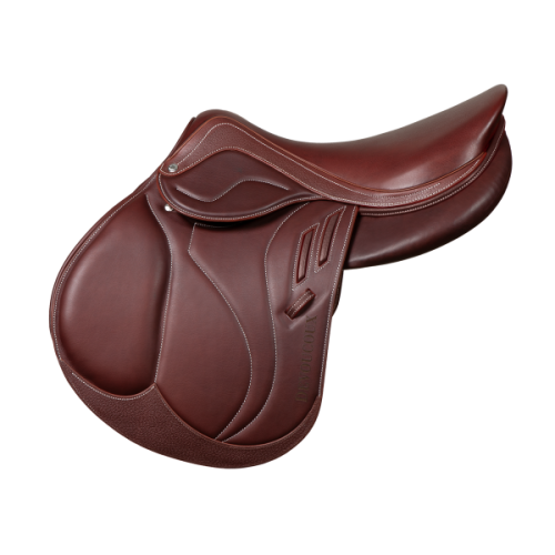 Devoucoux Biarritz Lab Saddle- 17.5 Brown Instock