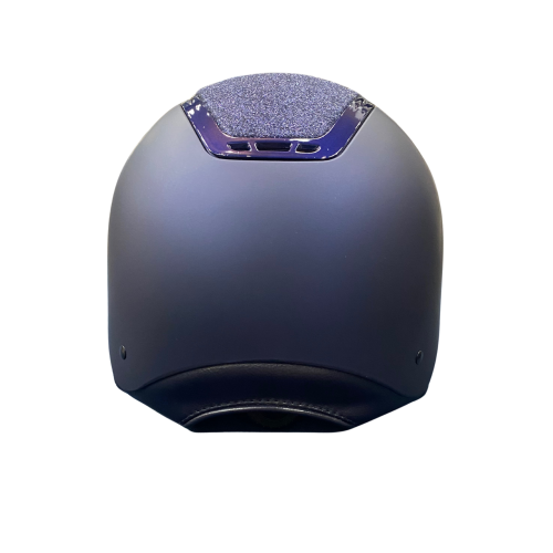 Alternative view of Eurohunter Cattai Glitter Helmet Blue