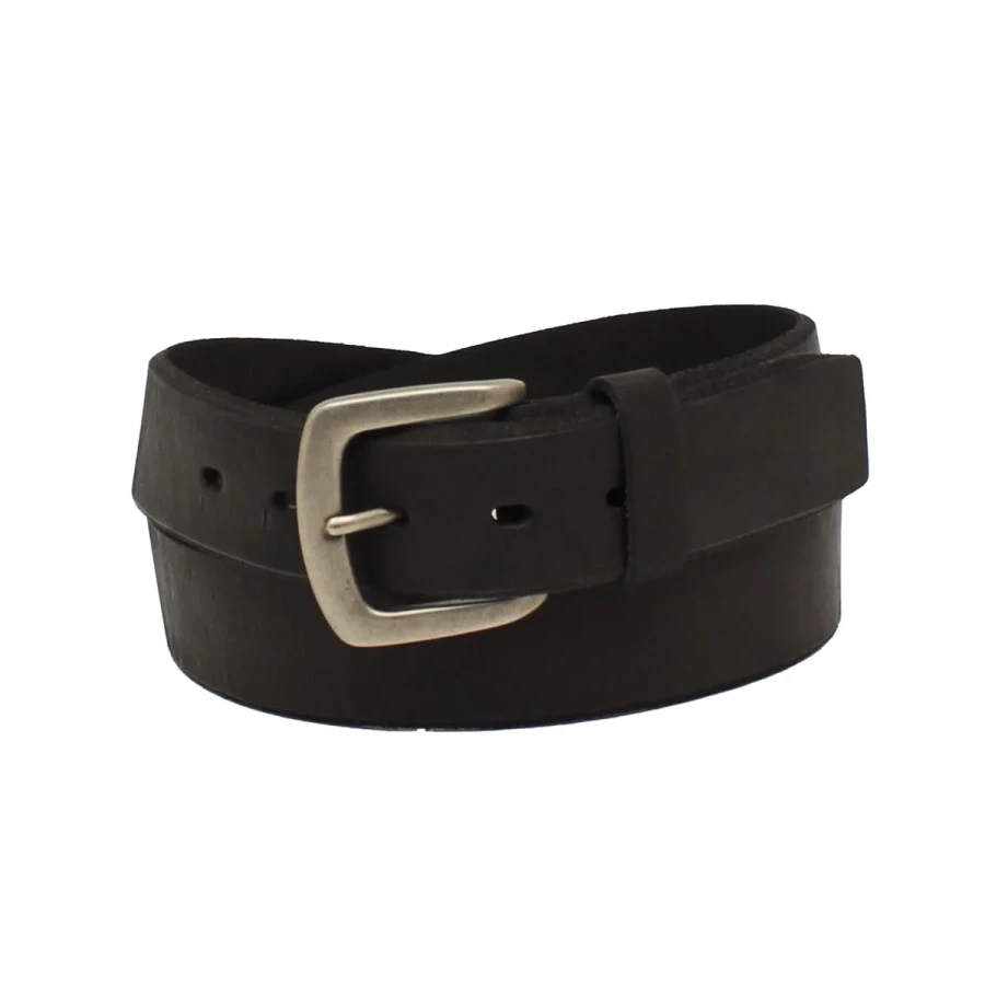 Ariat Men’s Single Piece Belt Black 1‑1/2 Inch