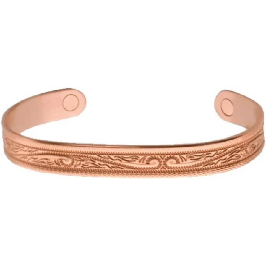 Sabona Western Scroll Copper Magnetic Wrist Band