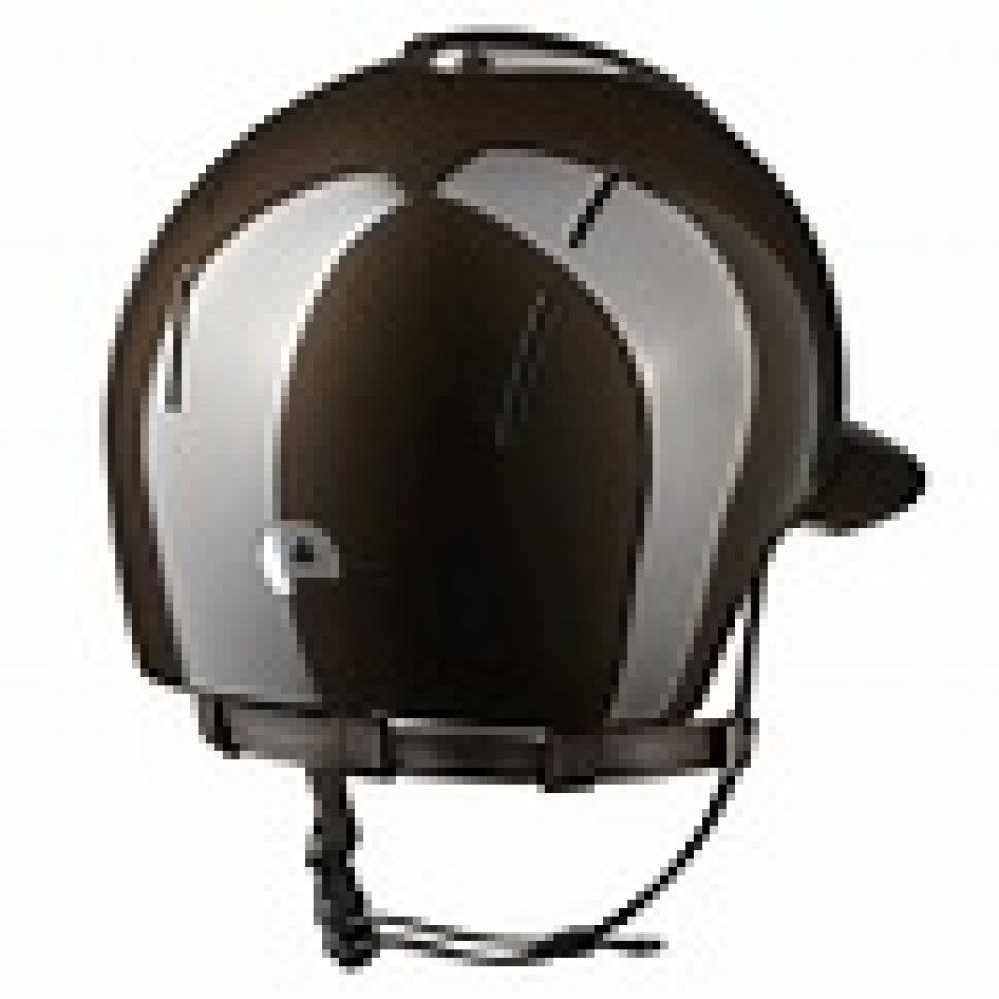 KEP Smart Nova Helmet Standard Visor Metal Polish Brown - Image 3