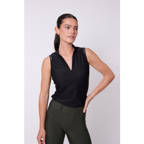 Alternative view of Decoll Daisy Sleeveless Top Black