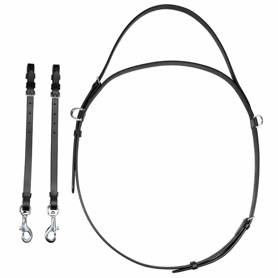 Flexible Fit Double Neck Strap Bundle Black 160cm/85cm