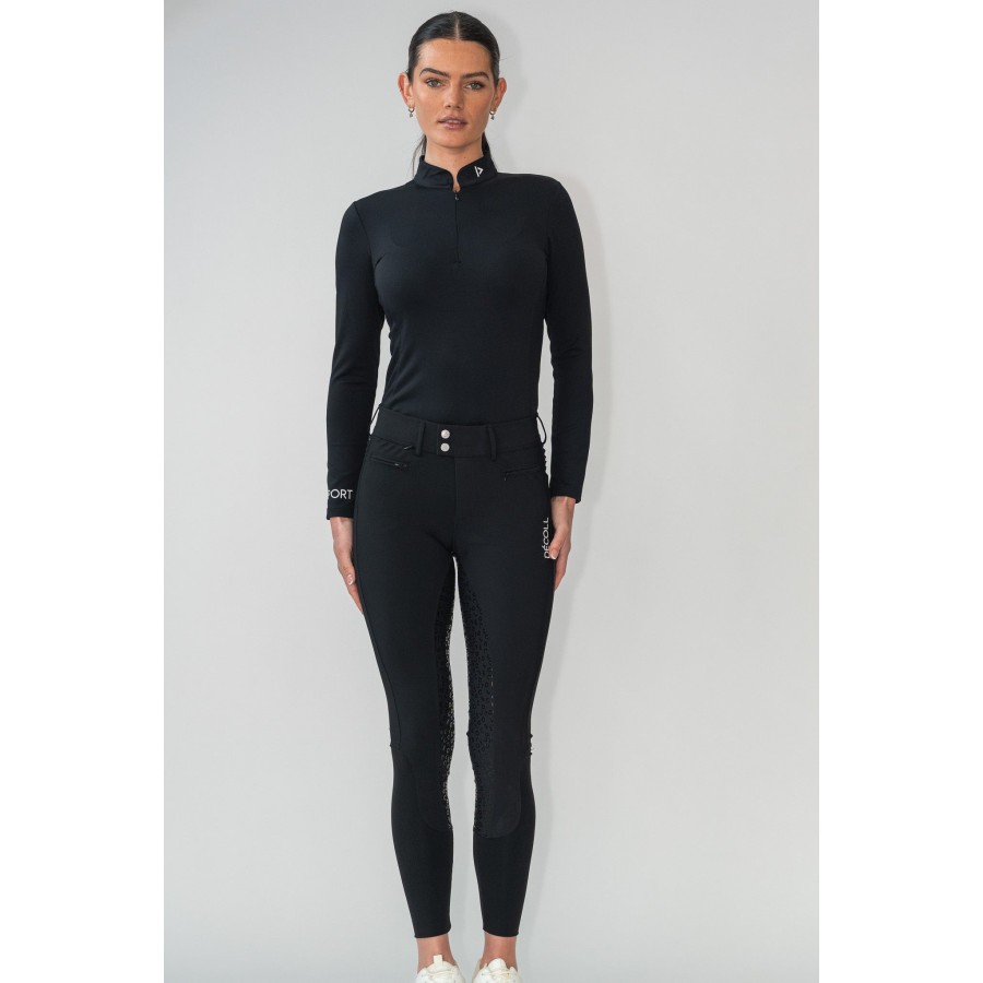 Decoll Vera Sport Breeches Black - Image 4