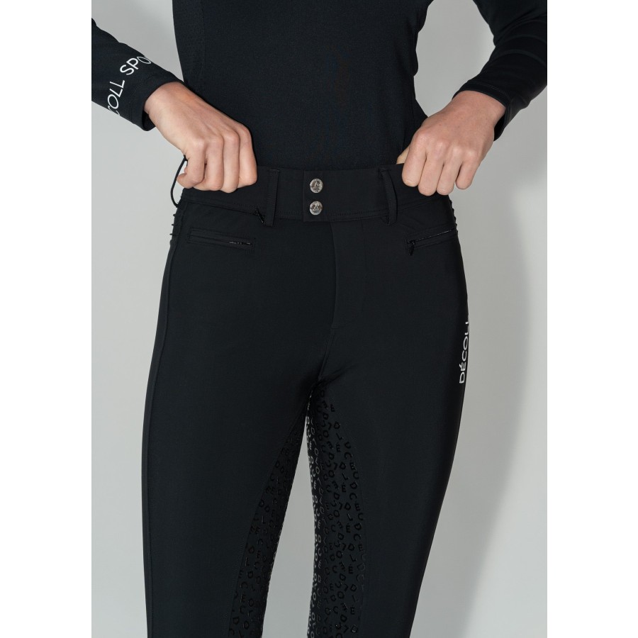 Decoll Vera Sport Breeches Black - Image 3