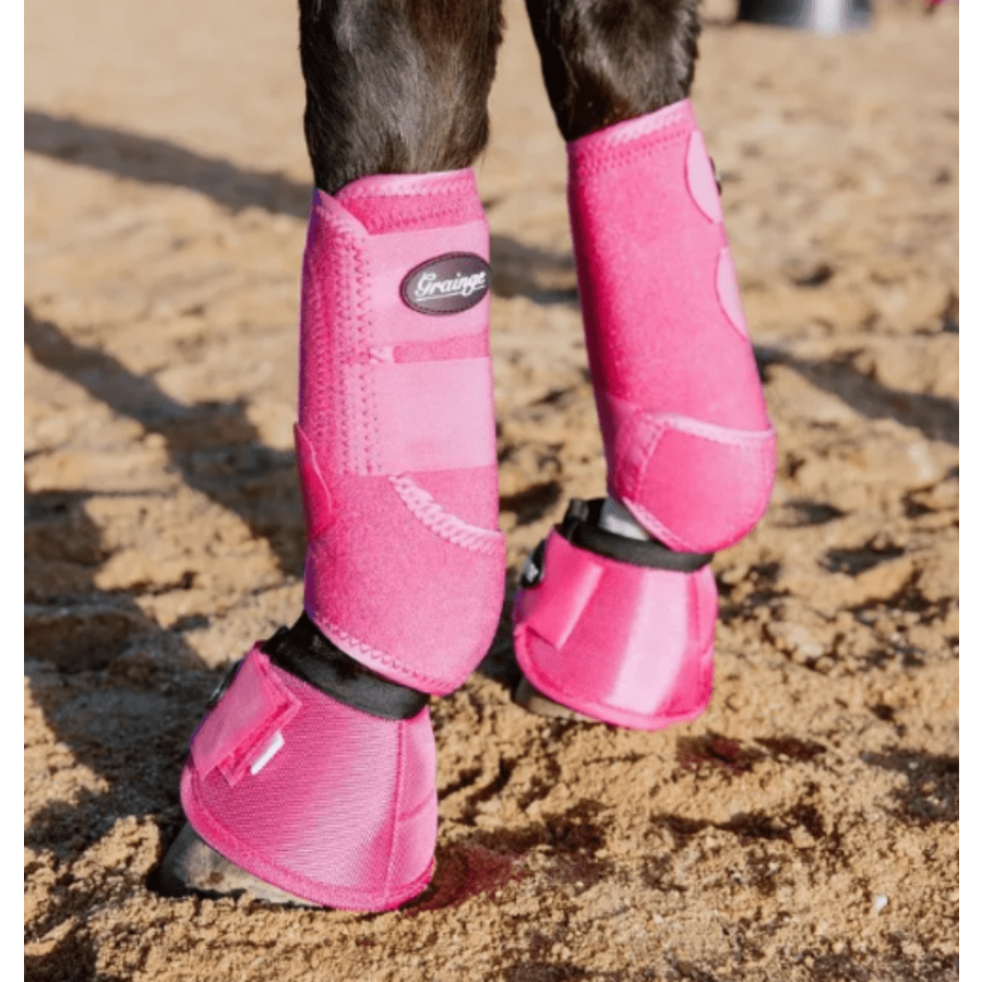 Grainge Sport Horse Boots Fuchsia