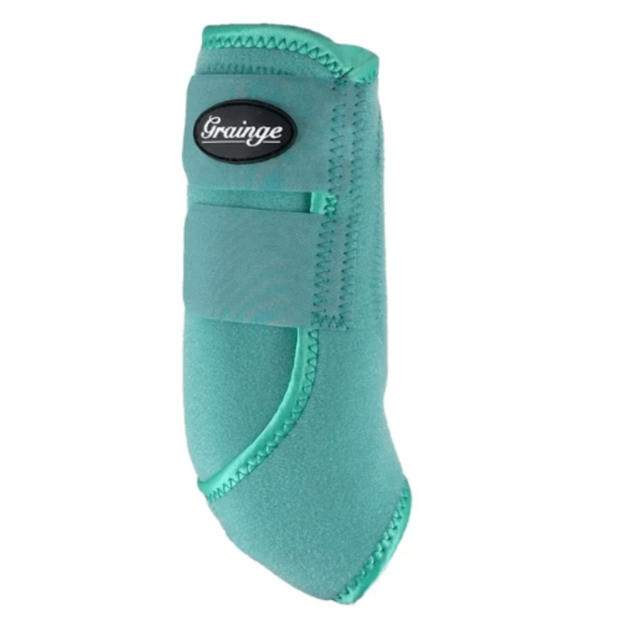 Grainge Sport Horse Boots Turquoise