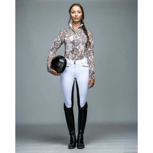 BlackHorse Nice Kitty Long Sleeve Top Leopard