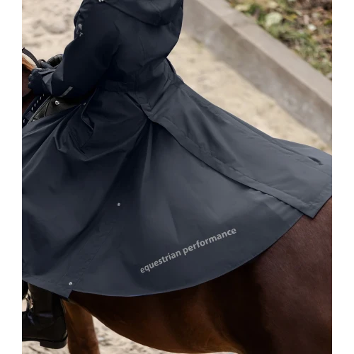 Alternative view of ELT Fehmarn Long Riding Raincoat Night/Deep Blue