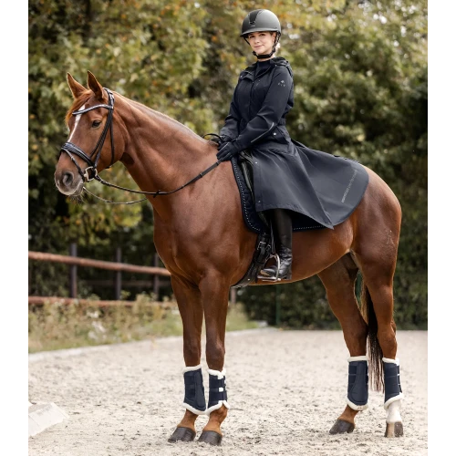 ELT Fehmarn Long Riding Raincoat Night/Deep Blue