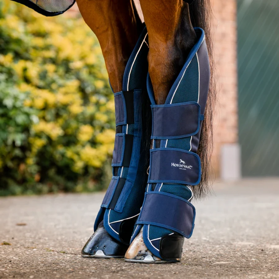 Horseware Signature Travel Boots Navy - Image 2