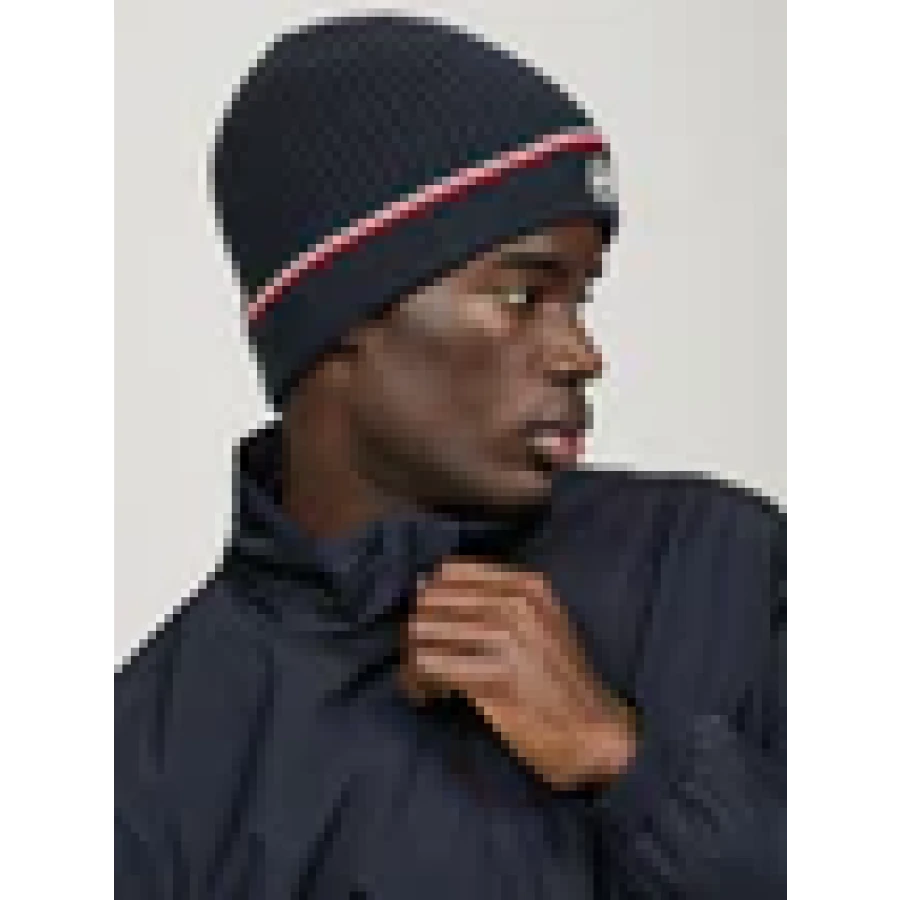 Tommy Hilfiger Kent Knitted Beanie Desert Sky - Image 5
