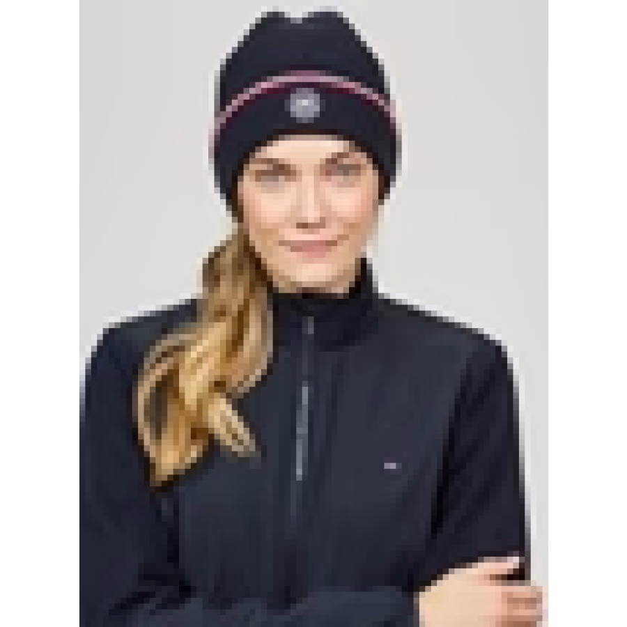 Tommy Hilfiger Kent Knitted Beanie Desert Sky - Image 4