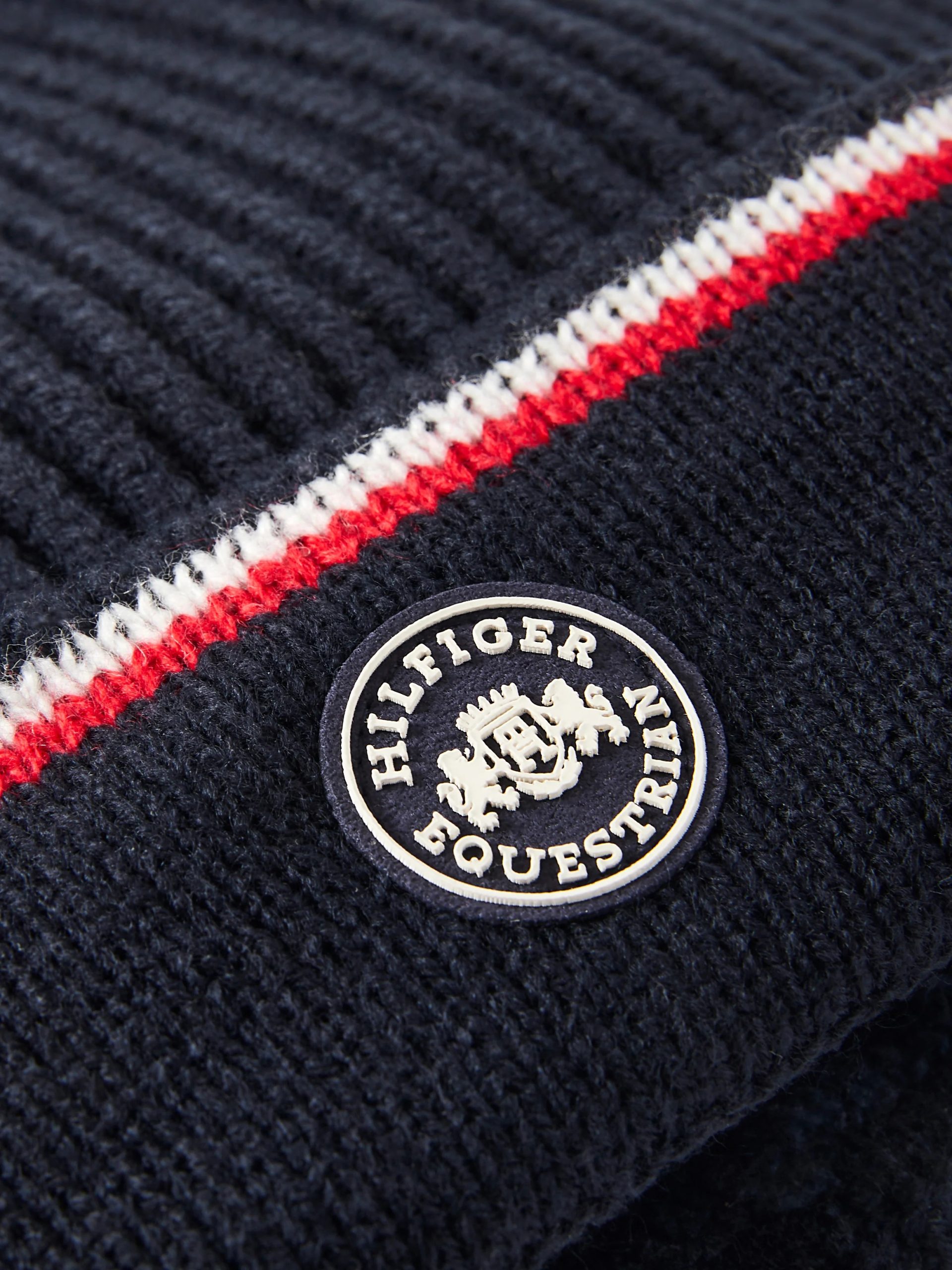 Tommy Hilfiger Kent Knitted Beanie Desert Sky - Image 3