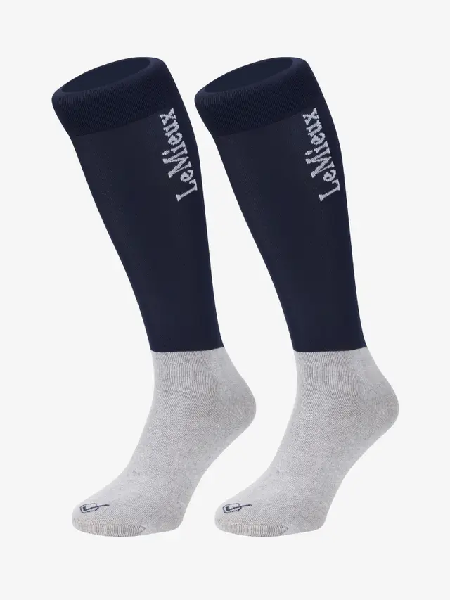 LeMieux Competition Sock Twin Pack Navy