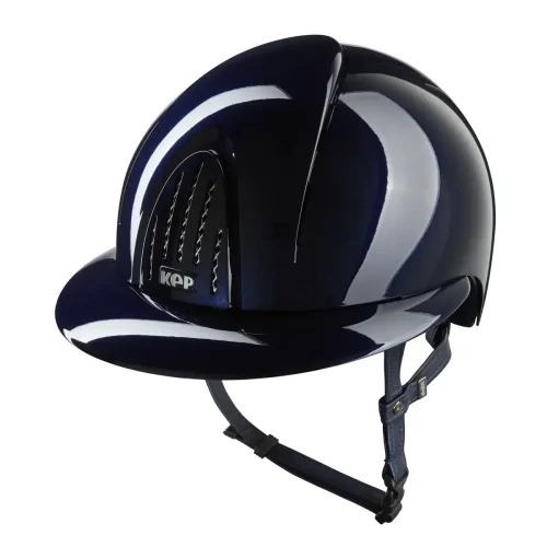 KEP Smart Nova Helmet Polo Visor Metal Polish Blue