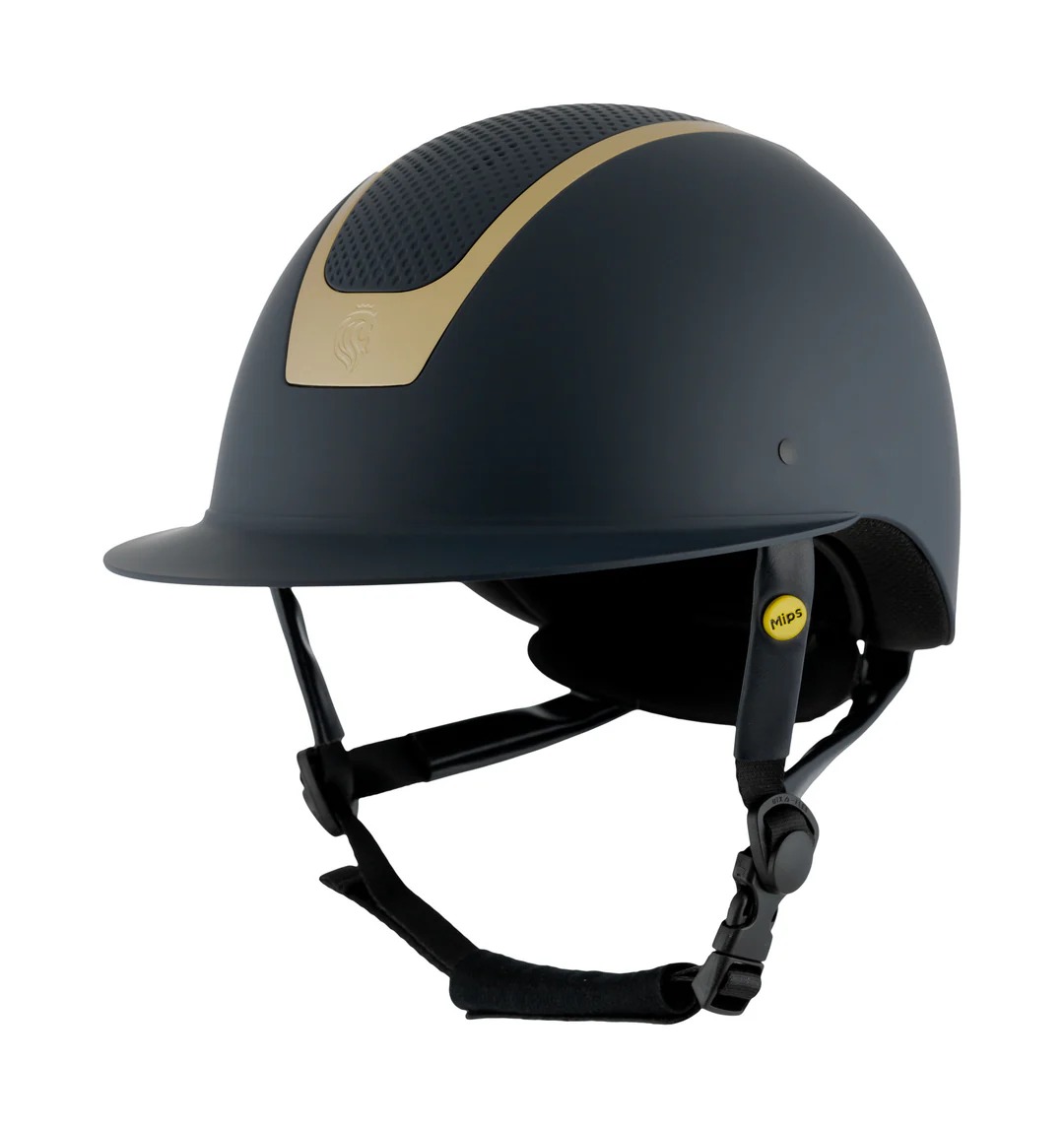 Equinavia Crown MIPS Helmet Navy/Gold