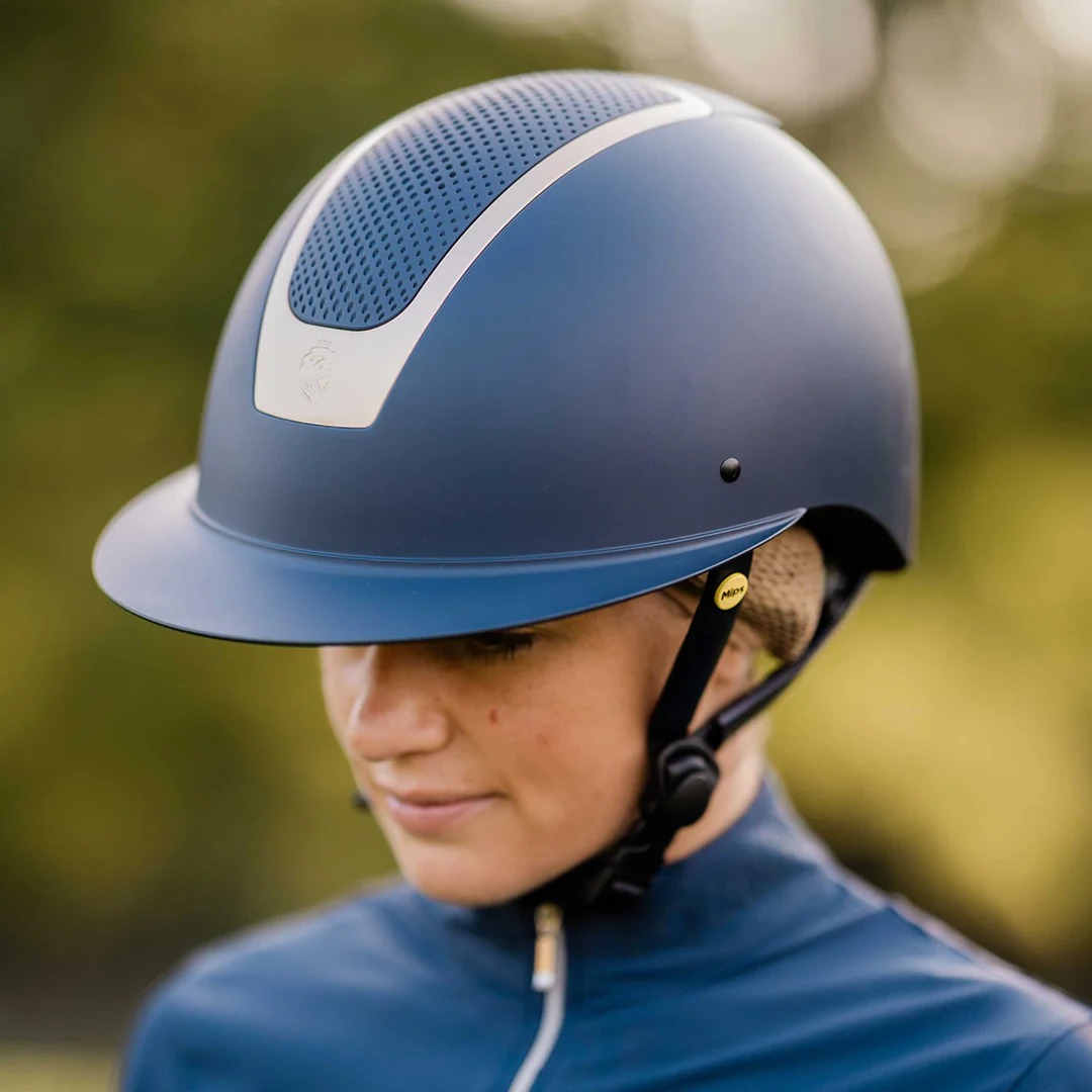 Equinavia Crown MIPS Helmet Navy/Gold - Image 10