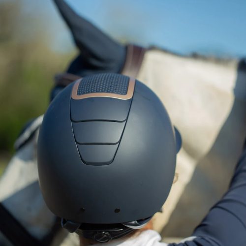 Equinavia Crown MIPS Helmet Navy/Gold - Image 8