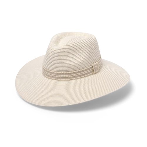 Canopy Bay Barrington Flexibraid Fedora Ivory