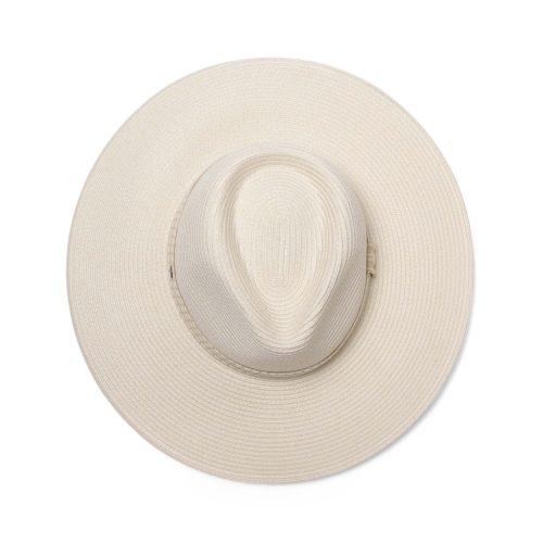 Alternative view of Canopy Bay Barrington Flexibraid Fedora Ivory