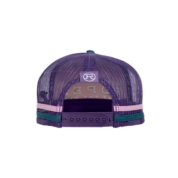 Alternative view of Roper Trucker Cap Serape Pink/Blue