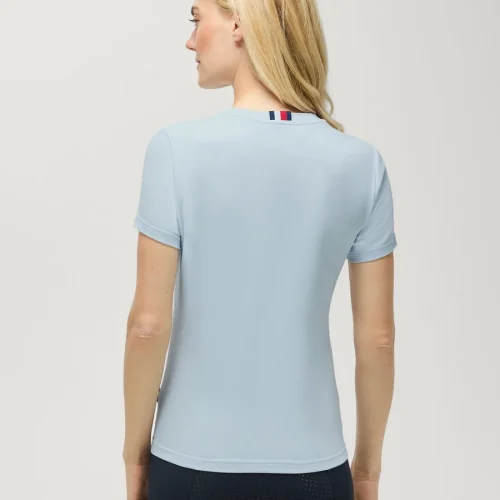 Tommy Hilfiger Malibu Rhinestone T-Shirt Sweet Blue - Image 3