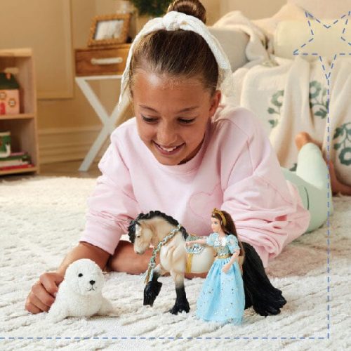 Breyer Traditional 2026 Holiday Play Set-Arctic Princess Adventure - Image 4