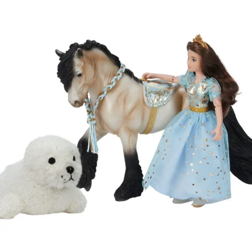 Breyer Traditional 2026 Holiday Play Set-Arctic Princess Adventure